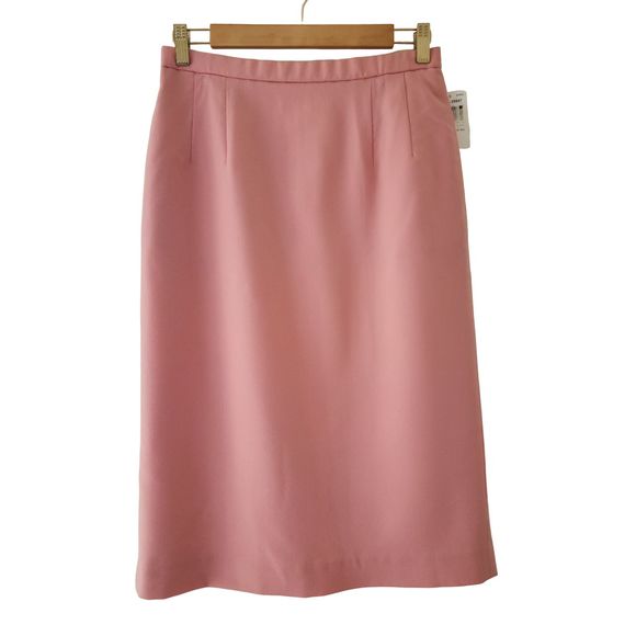Pendleton Dresses & Skirts - NWT Pendleton Womens Wool Straight Knee Length Skirt 8 Mauve Pink - FLAWS